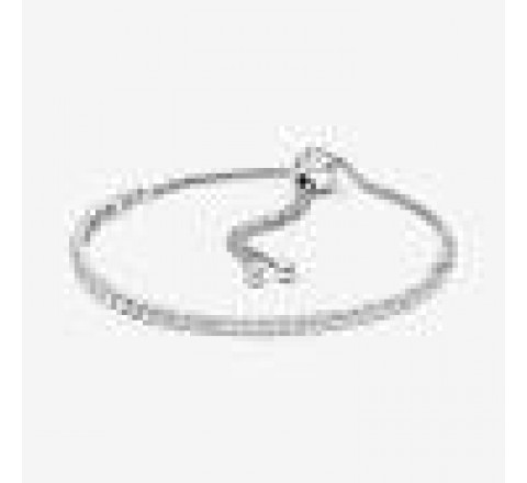 PULSERA PANDORA PLATA EN HILO LUMINOSO 23CM 599375C01-1