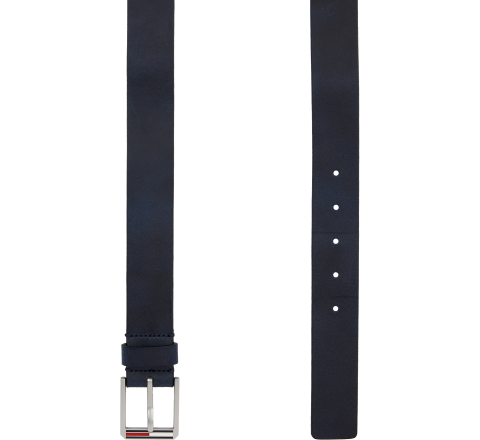 CINTURON TOMMY HILFIGER CUERO AZUL 100CM AM0AM10380C87