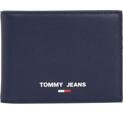 CARTERA TOMMY HILFIGER CABALLERO AZUL Y LOGO AM0AM10417C87