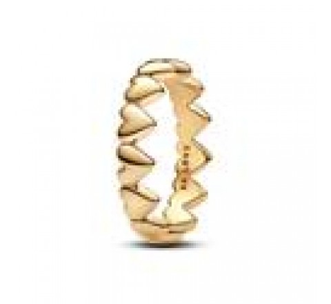 CHARMS PLATA PANDORA 163427C00-52 FILA DE CORAZONES