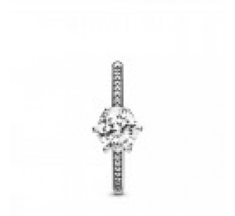 ANILLO PANDORA PLATA CIRCONITA CENTRAL Nº20 198289CZ-60