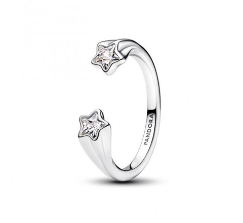 ANILLO PANDORA ABIERTO ESTRELLAS FUGACES 193582C01-50