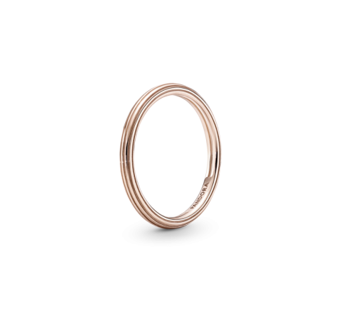 ANILLO PANDORA PLATA ROSADA LISO Nº14 189591C00-54