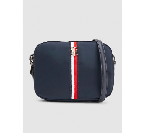 BANDOLERA TOMMY HILFIGUER AZUL AW0AW113340DG