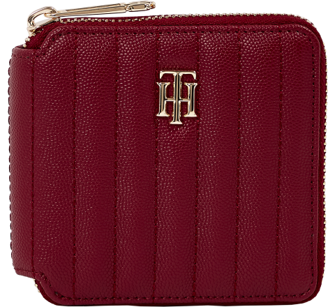 MONEDERO TOMMY HILFIGER BURDEOS CON LOGO AW0AW13644XJS