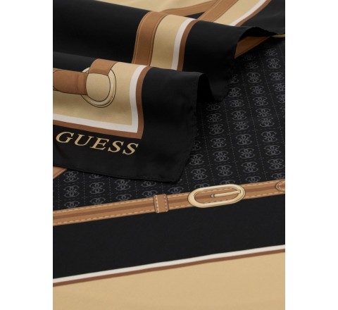 PAÑUELO GUESS FRANCES 120X120CM PRNTD KEFIAH AW5655POL03 BML