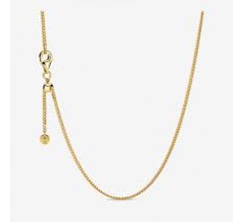CADENA PANDORA 368727COO-45 PLATA CHAPADA