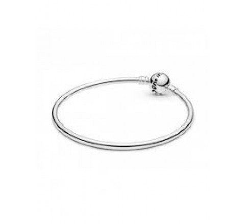 PULSERA PANDORA 598084-17 PLATA RIGIDA BROCHE BOLA