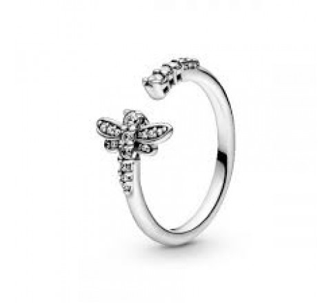 ANILLO PANDORA 198806C01-54 N?14 PLATA LIBELULA CIRCONITAS