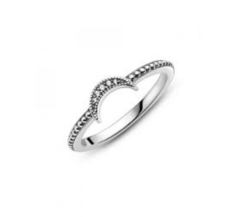 ANILLO PANDORA 199156C01-54 PLATA LUNA CIRCONITAS