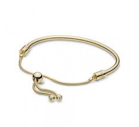 PULSERA PANDORA 568726C01-2 PLATA CHAPADA SEMIRIGIDA