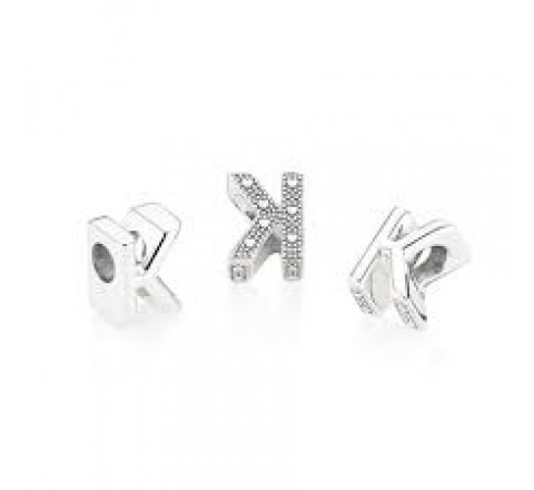 CHARMS PANDORA 797465 PLATA LETRA K