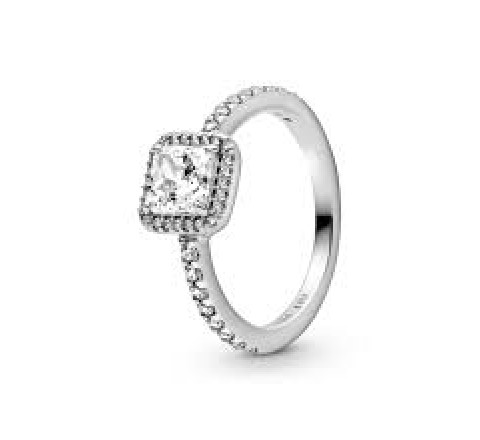ANILLO PANDORA 198863C01-56 N?16 PLATA CIRCONITA CUADRADA