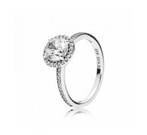 ANILLO PANDORA 196250CZ-60 N?20 PLATA CIRCONITA CENTRAL