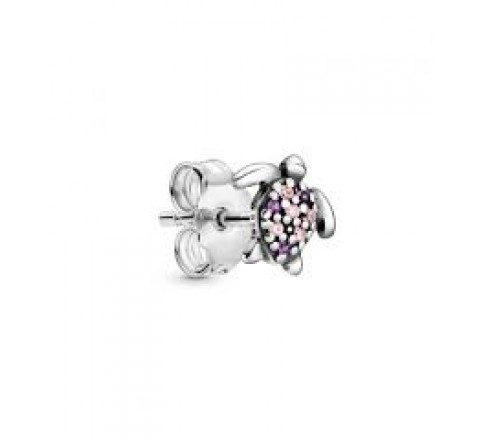 PENDIENTE PANDORA ME 299009C01 PLATA TORTUGA PIEDRAS COLOR