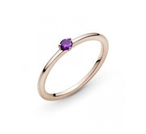 ANILLO PANDORA 189259C06-56 N?16 PLATA ROSADA AMATISTA