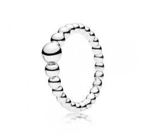 ANILLO PANDORA 197536-60 PLATA BOLITAS