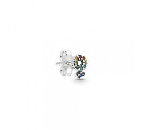 PENDIENTE PANDORA ME 298550C01 PLATA SIMBOLO PIEDRAS COLORES