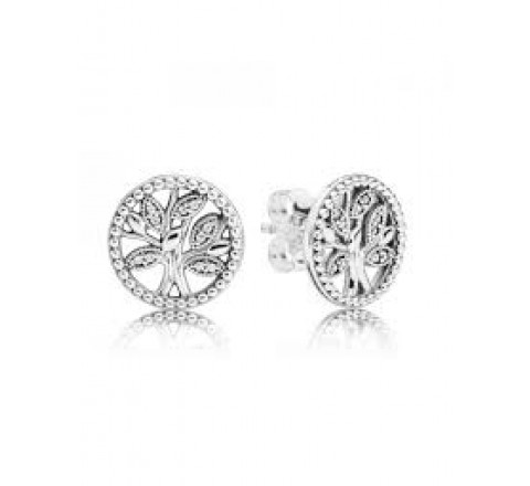 PENDIENTES PANDORA 297843CZ PLATA ARBOL DE LA VIDA