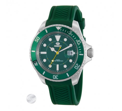RELOJ MAREA CABALLERO SILICONA VERDE B36196/4