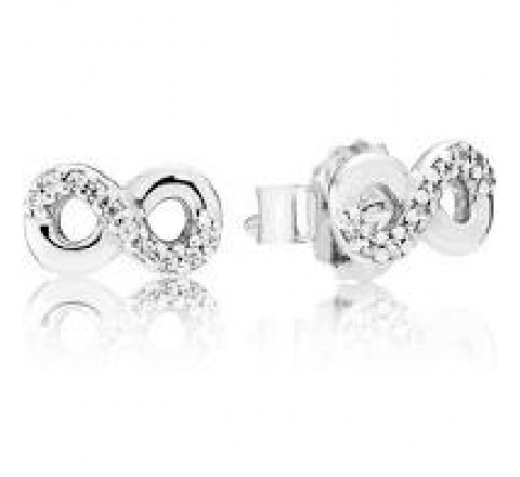 PENDIENTES PANDORA 290695CZ PLATA INFINITO CIRCONITAS