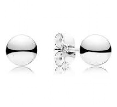 PENDIENTES PANDORA 297568 PLATA BOLA REDONDA LISA