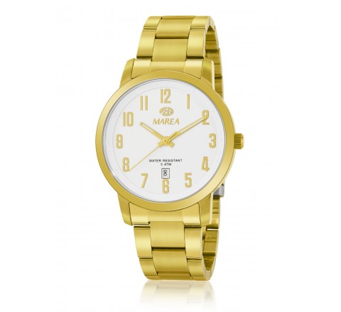 RELOJ MAREA CAJA Y ARMIS ACERO ESFERA BLANCA B54170/4