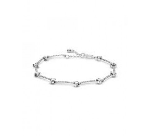 PULSERA PANDORA 599217C02-18 PLATA CIRCONITAS