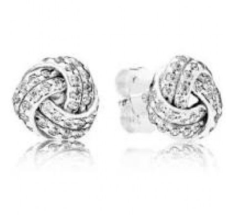 PENDIENTES PANDORA 290696CZ PLATA NUDO CIRCONITAS