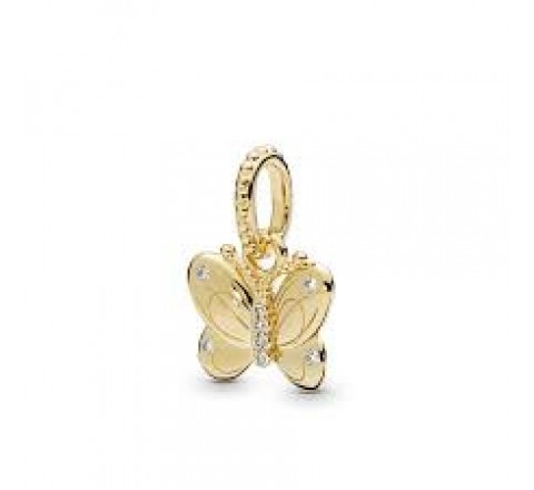 COLGANTE PANDORA 368721C01 PLATA CHAPADA MARIPOSA