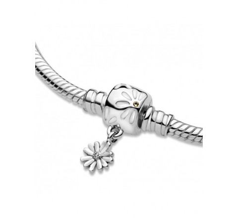 PULSERA PANDORA 598776C01-19 PLATA BROCHE FLORES