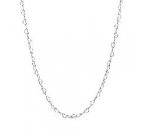 CADENA PANDORA 397961-60 PLARA CORAZONES