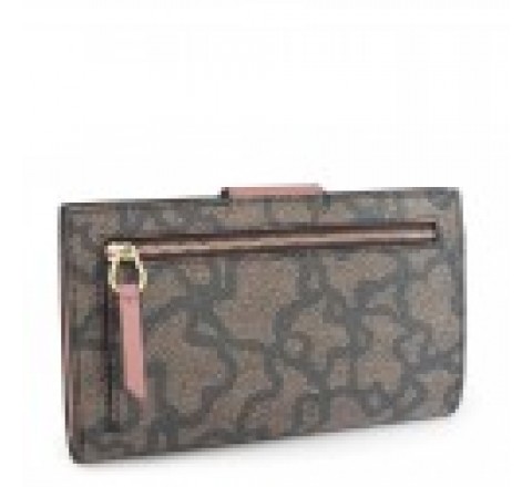 BILLETERA TOUS M FLAT K ICON MULTI-NEGRO 095960532