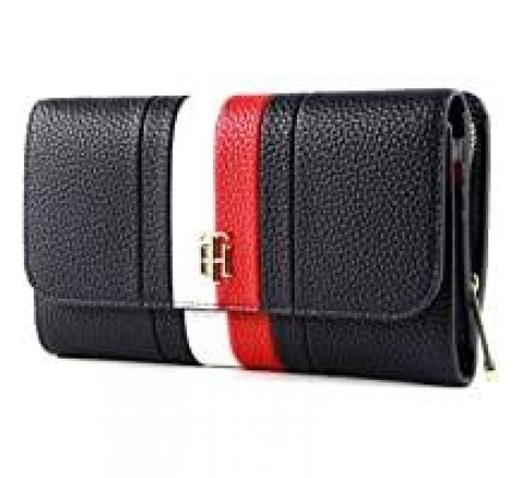 BILLETERA TOMMY HILFIGER AW0AW09900 DW5 GRANDE COLORES TOMMY