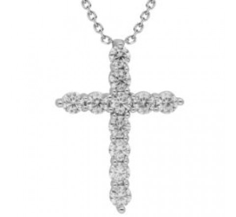 COLGANTE PLATA BRIZZLING MOISANITE DIAMOND BMP2118
