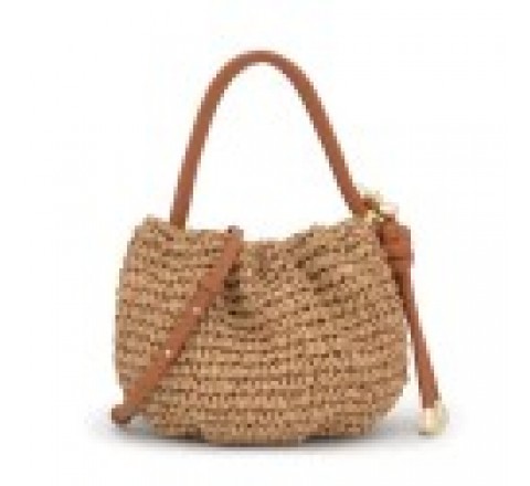 BOMBONERA TOUS DAISY RAFIA CAMEL 2002286143