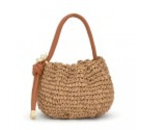 BOMBONERA TOUS DAISY RAFIA CAMEL 2002286143
