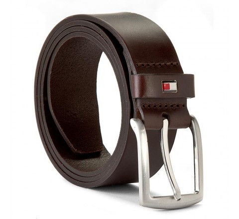 CINTURON TOMMY HILFIGER AMOAM06600 OHD100 CUERO MARRON
