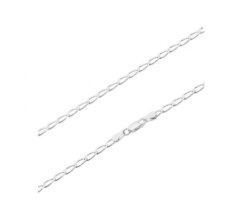 CADENA PLATA BILBAO 60CM CA1412/60