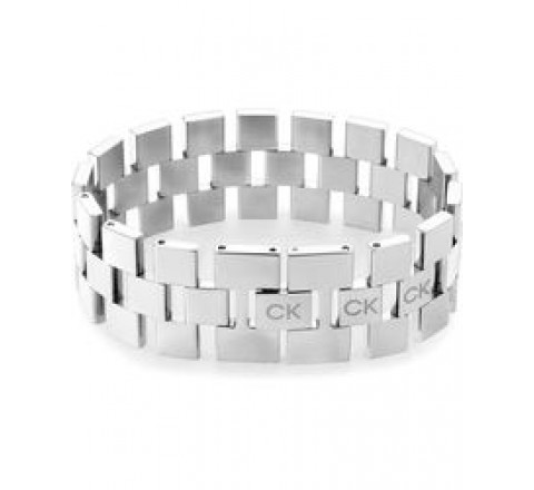 PULSERA CALVIN KLEIN ACERO ESLABONES ANCHOS 35000243