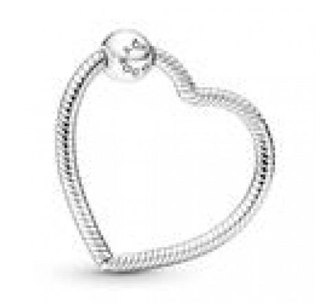 COLGANTE PANDORA PLATA SILUETA CORAZON 399505C00