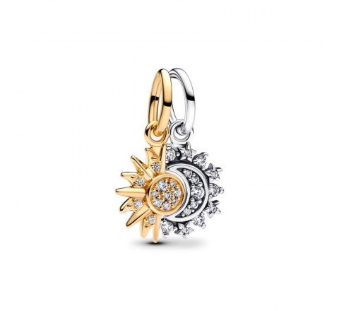 CHARMS PANDORA 763585C01 DIVISIBLE SOL Y LUNA