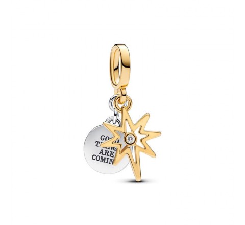 CHARMS PANDORA 763588C01 ESTRELLA POLAR CON BRILLANTE SINTE