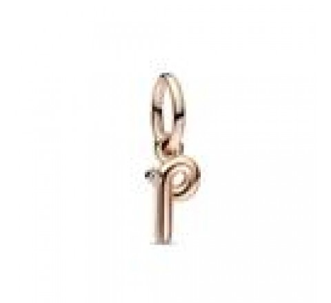 CHARM PANDORA PLATA ROSADA LETRA P MINUSCULA 782461C01