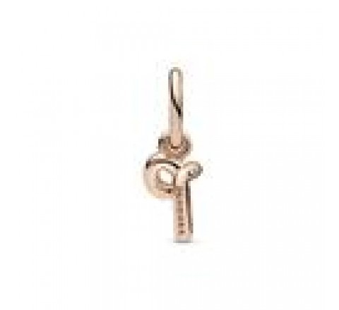 CHARM PANDORA PLATA ROSADA LETRA P MINUSCULA 782461C01