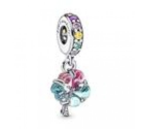 CHARM PANDORA PLATA ARBOL DE UNION CRISTAL MURANO 790768C01