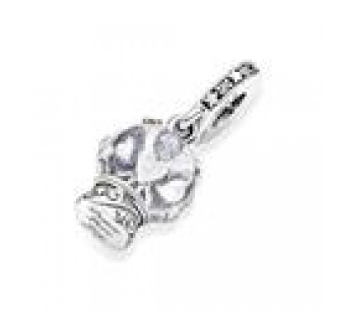 CHARMS PANDORA PLATA BOLA DE NIEVE ANGEL 790027C01