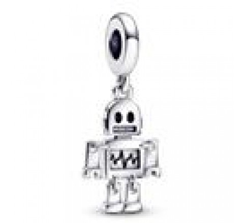 CHARM PANDORA PLATA BOT EL ROBOT 792250C01