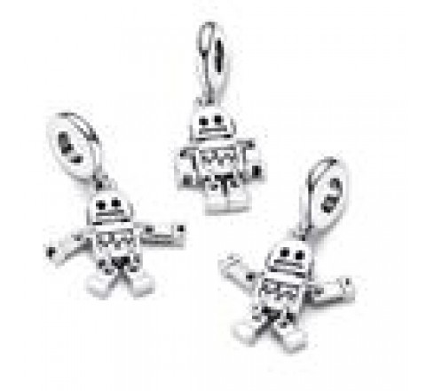 CHARM PANDORA PLATA BOT EL ROBOT 792250C01