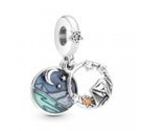 CHARM PANDORA PLATA CAMPING CIELO NOCTURNO 791686C01